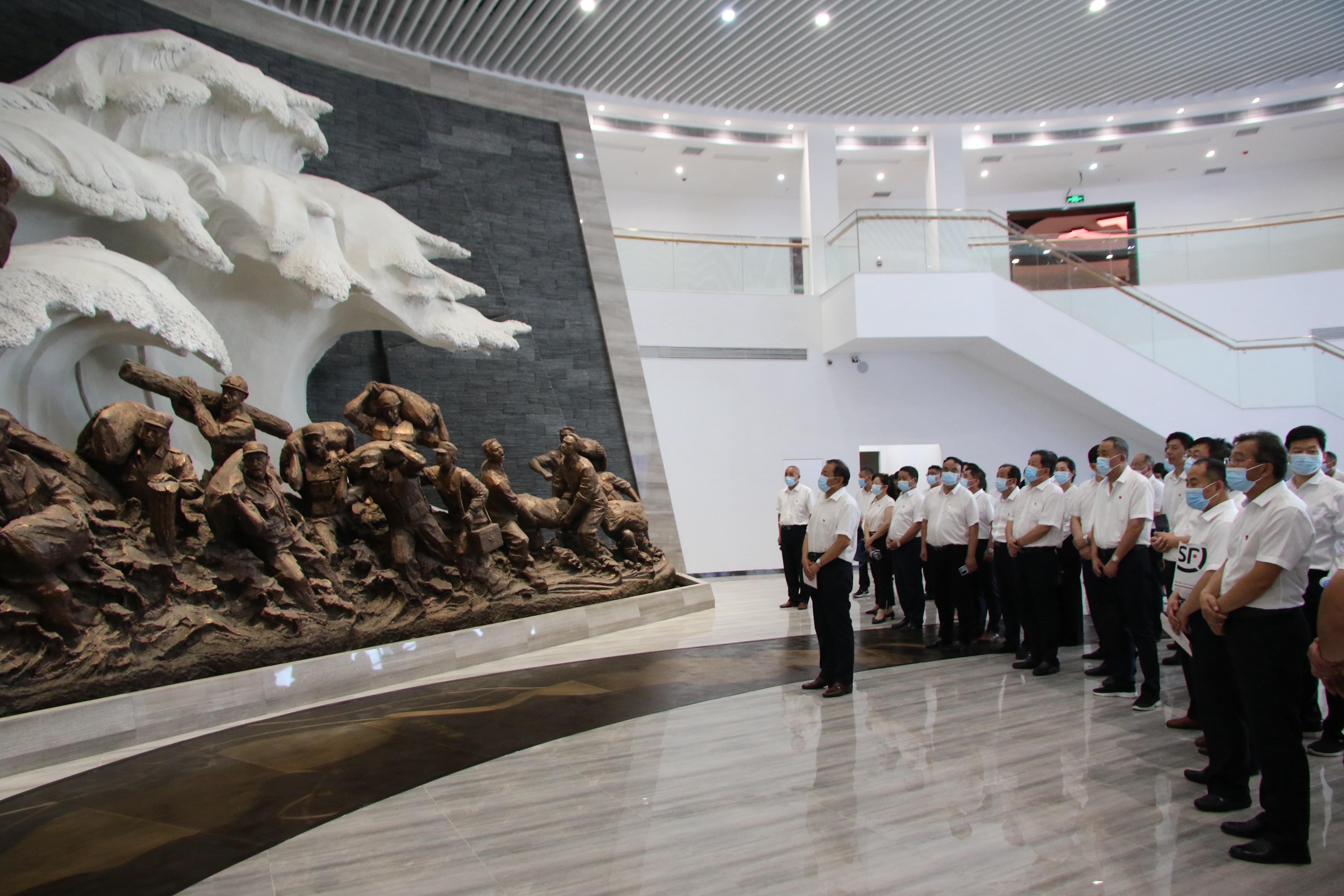 集團公司黨員赴王家壩開(kāi)展黨史學(xué)習教育